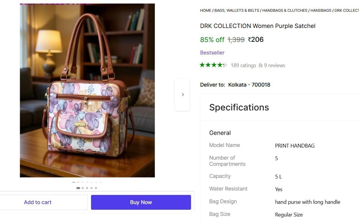 Women S Purple Satchel 206