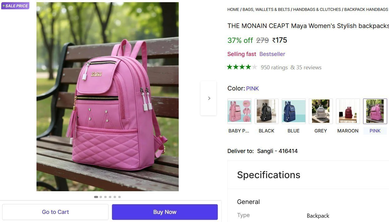 Women S Stylish Backpacks 175