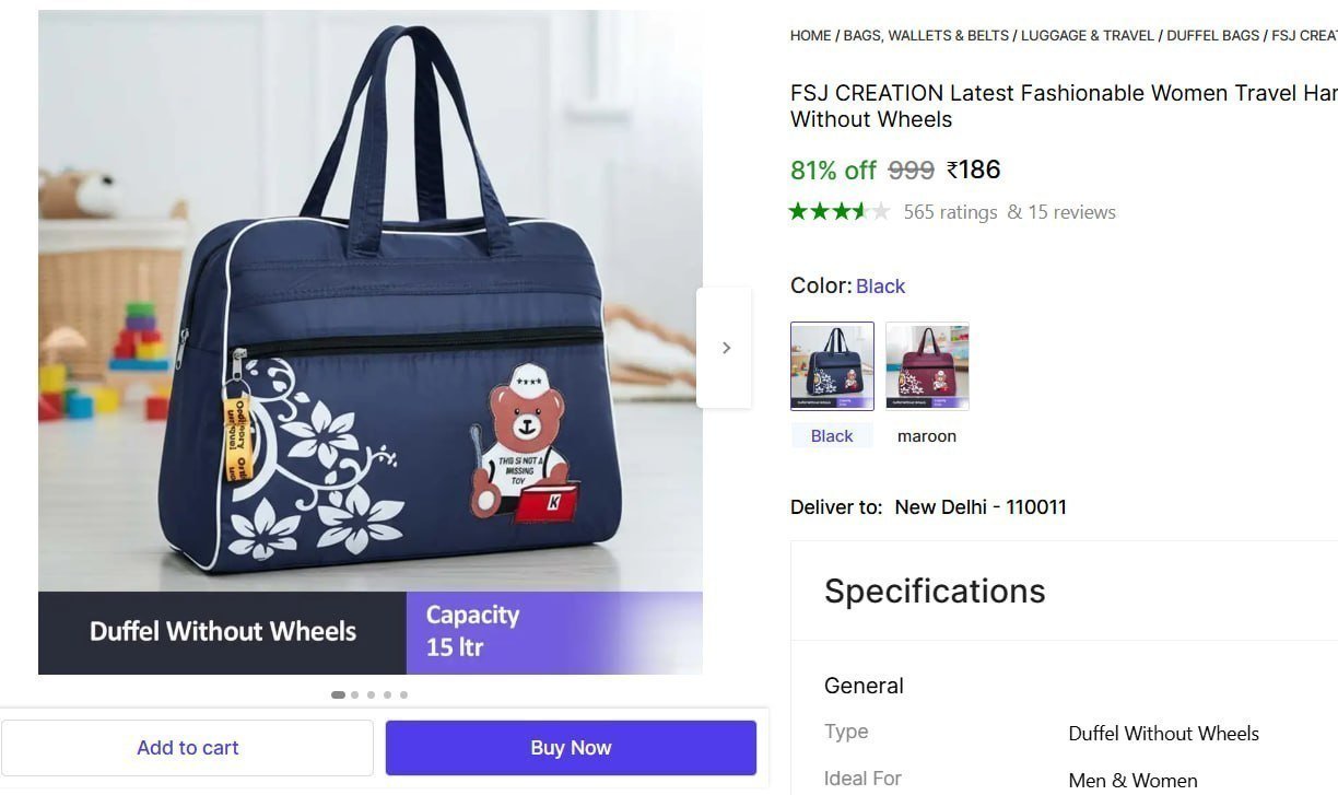Women S Travel Handbag 186