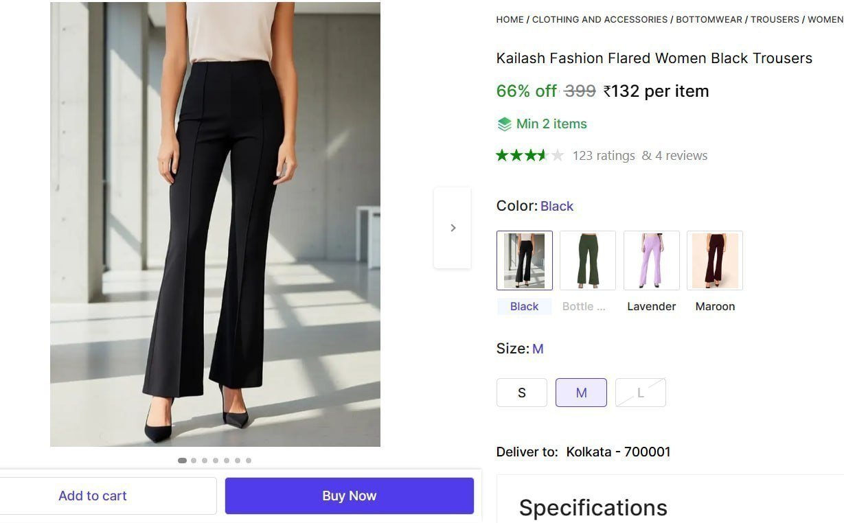 Women S Trousers 132 Min Buy - 2
