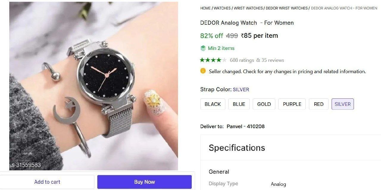 Women S Watch 85