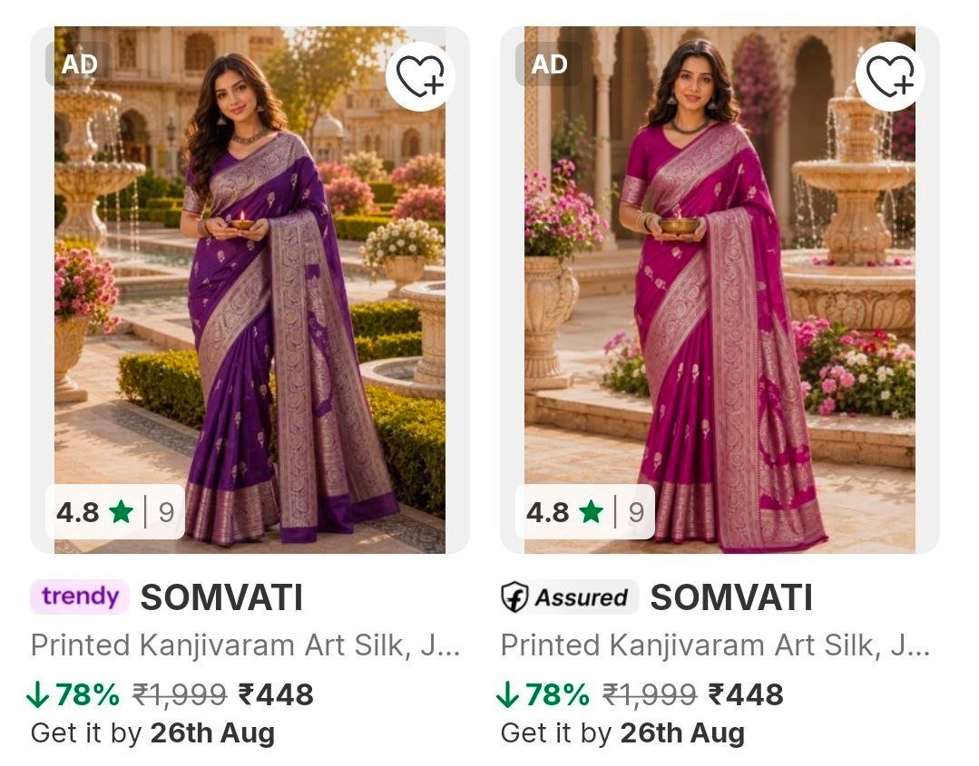 Women Saaree Starts 449silk Sarees Kanjivaram