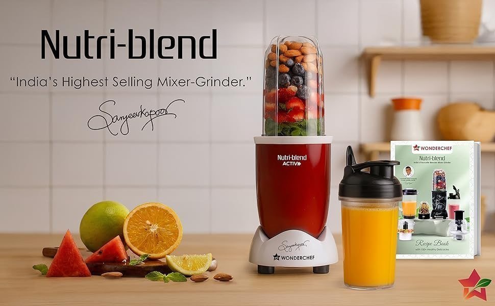 Wonderchef Nutri-blend Activ Mixer Grinder Blender