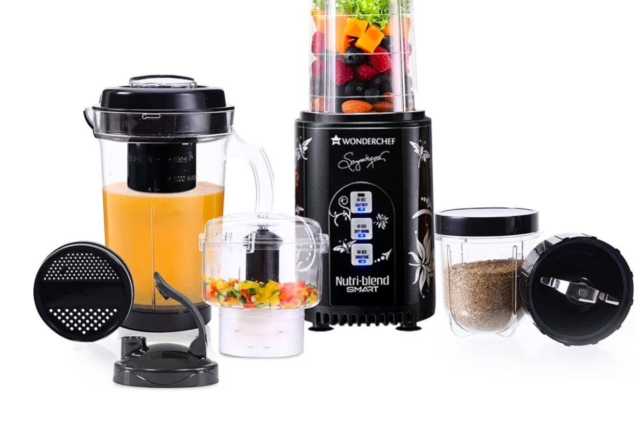 Wonderchef Nutri Blend Mixer Grinder (4 Jars)