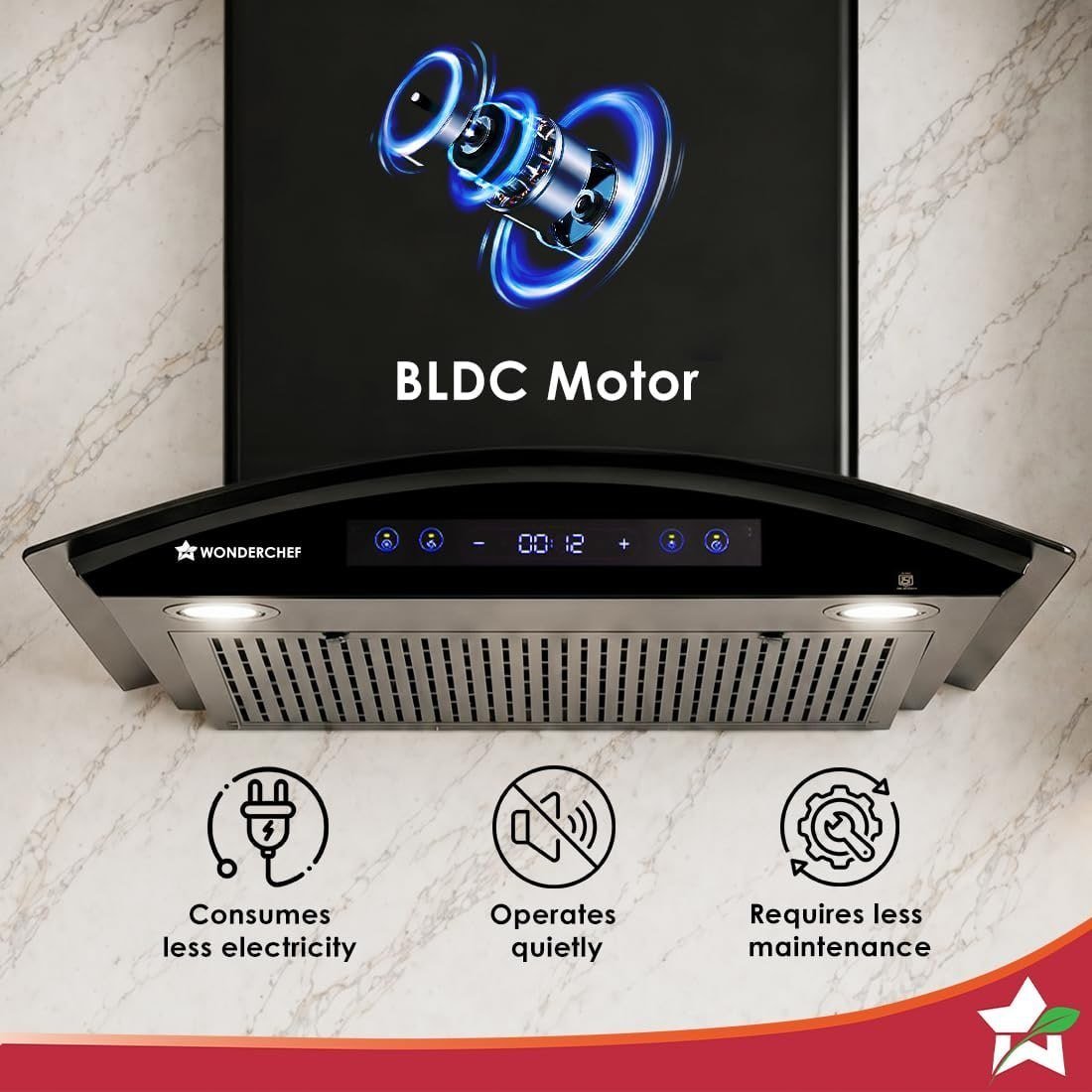 Wonderchef Ultra Curve Bldc Motor Chimney 11 