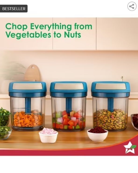 Wonderchef Vegetable Chopper With Stainless S