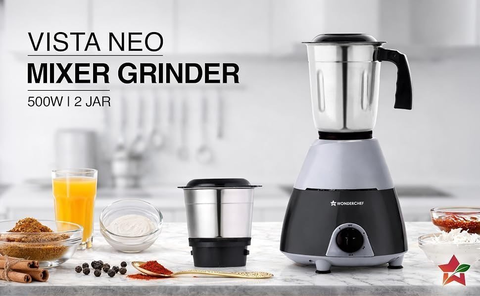 Wonderchef Vista Neo Mixer Grinder 1799