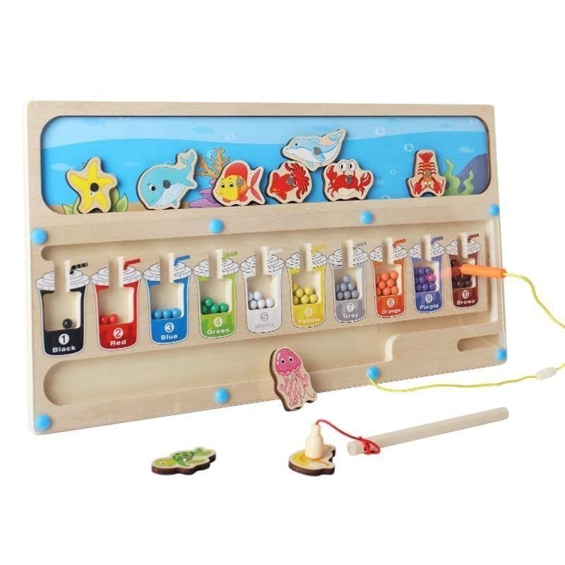 Wooden Magnetic Fishing Toy 399