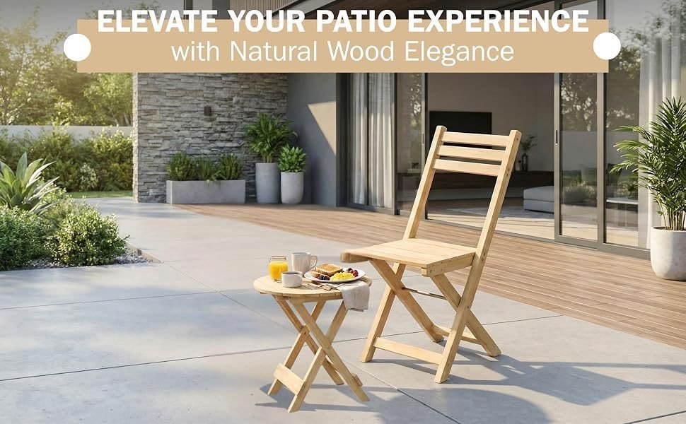 Wooden Round Table Chair Set 995 Regular 2160