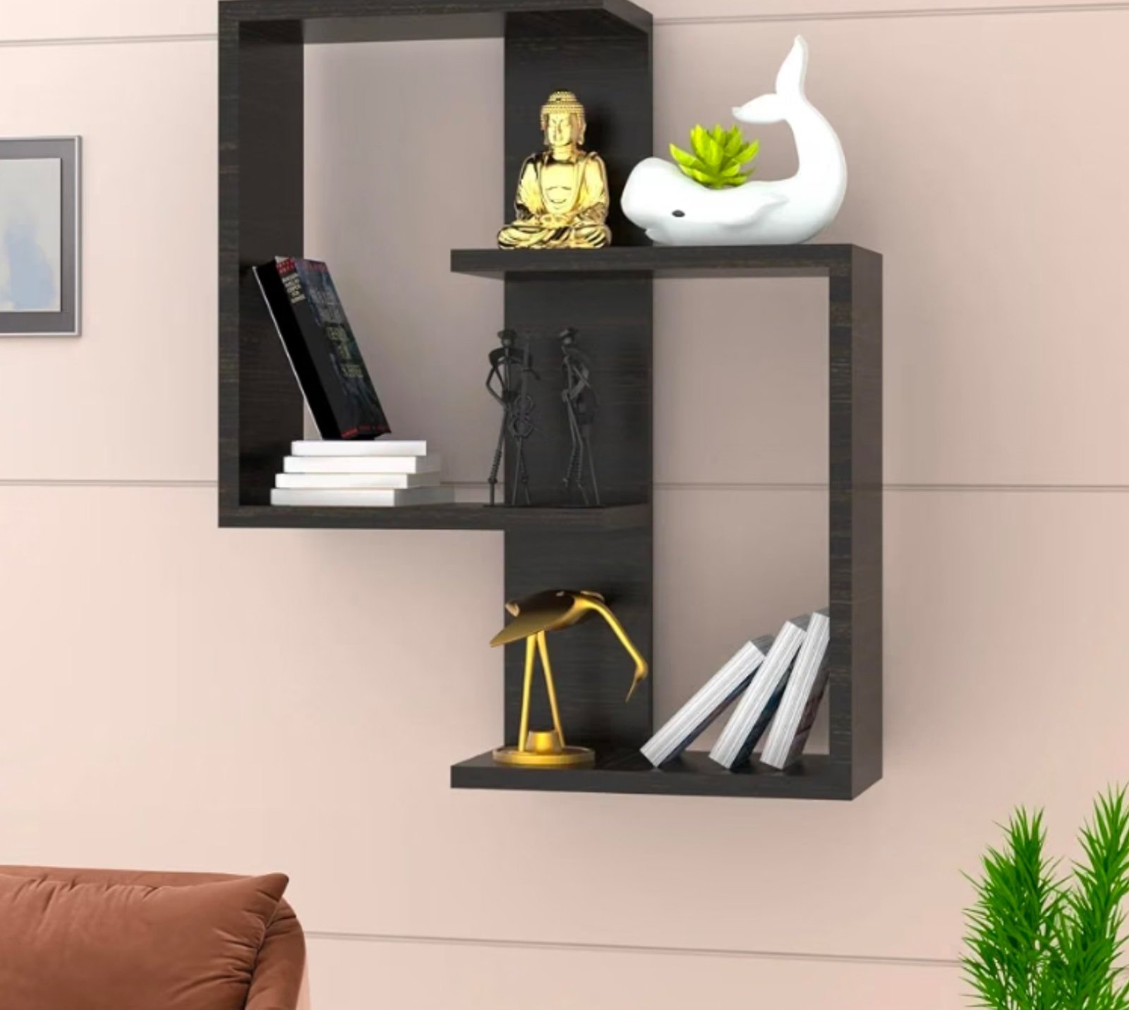 Wooden Wall Mounted Shelf At 578