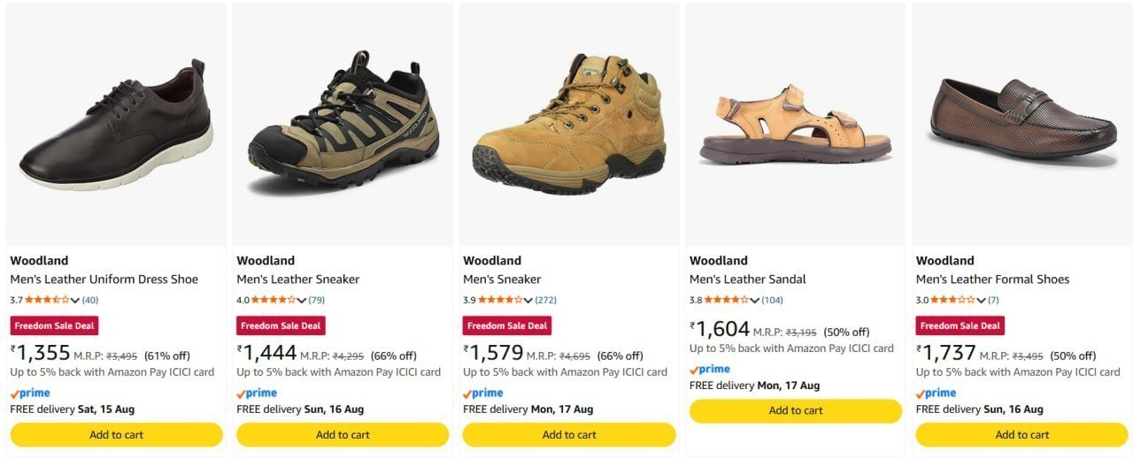 Woodland Shoes Dealscasual From 1 175 Running