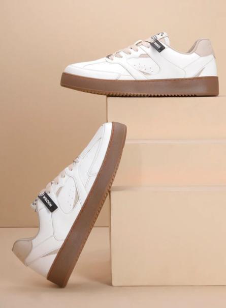Wrogn Men Colourblocked Lace Ups Casual Sneak