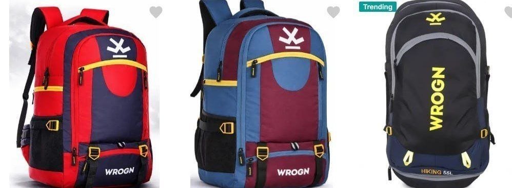Wrogn Rucksacks From Rs540