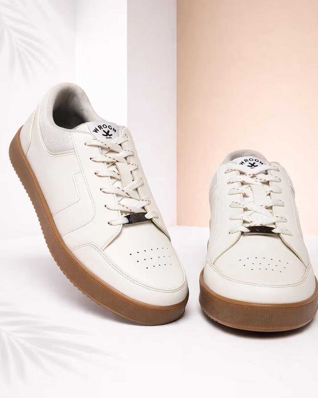 Wrognmen Flat Lace Fastening With Pu Upper 1 