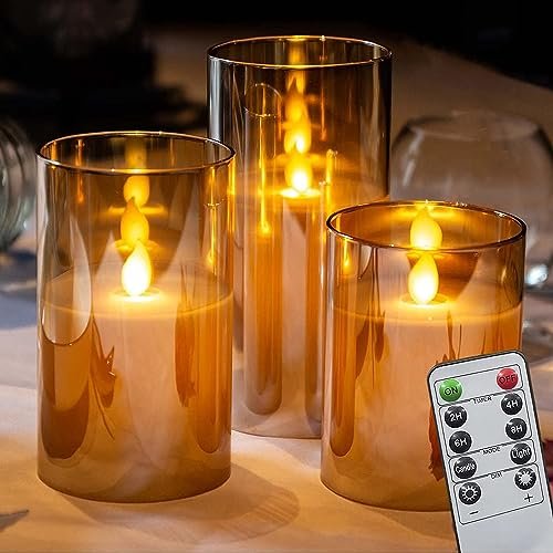 Xergy Acrylic Glass Battery Operated Flameles