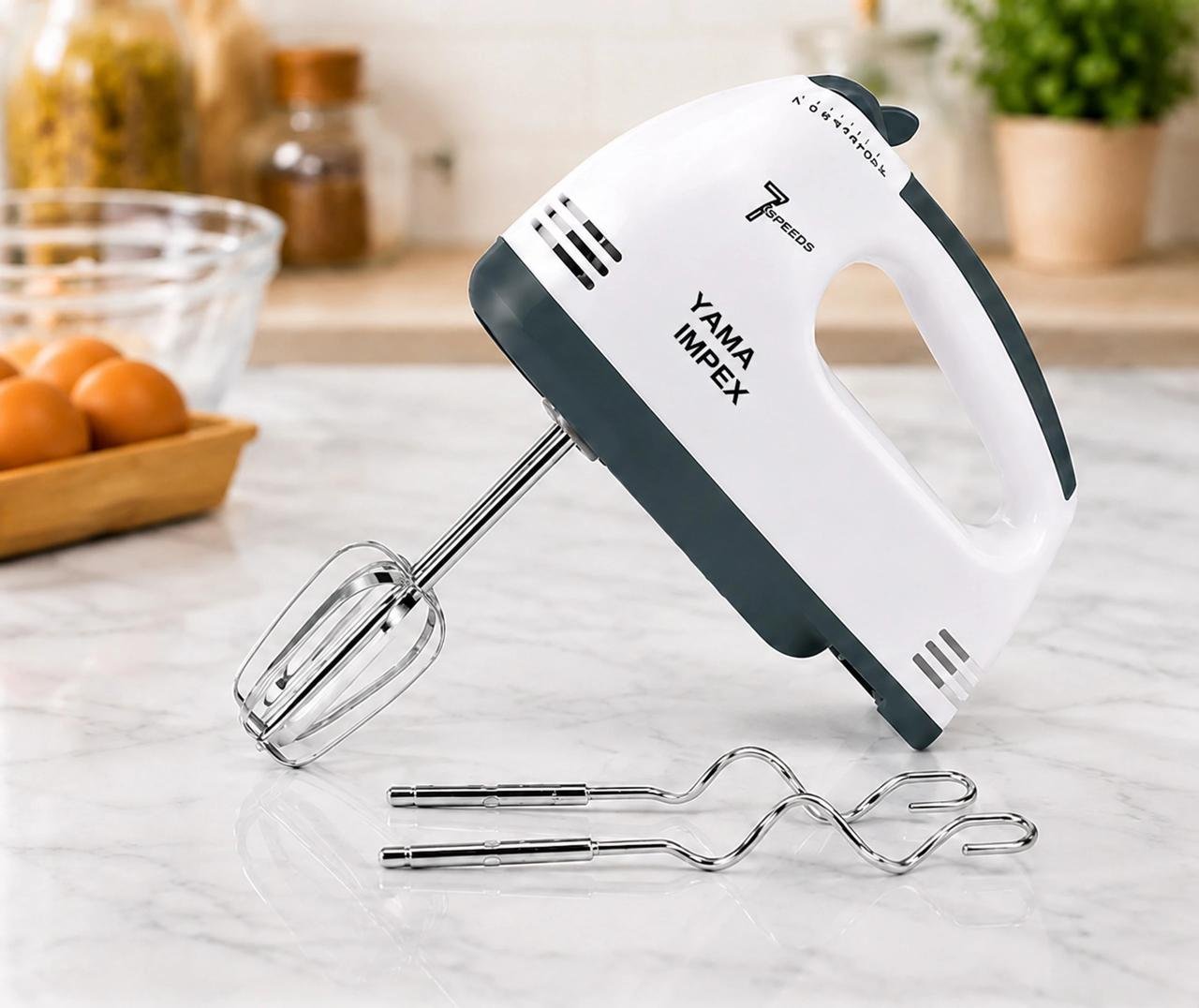 Yama Impex 260 W White Electric Whisk Hand Blender