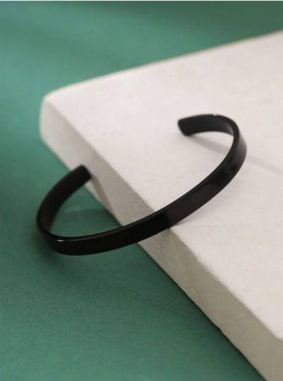 Yellow Chimes Stainless Steel Kada Bracelet 3