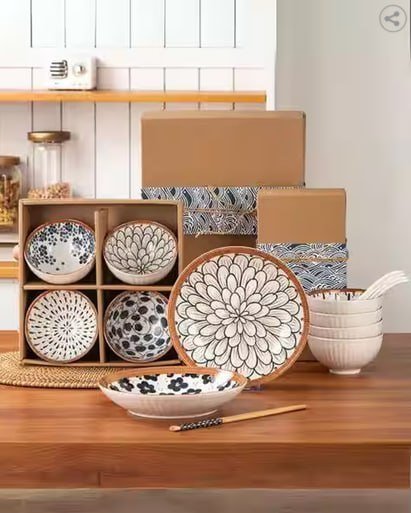 Yelona Printed Porcelain Dinner Setprice 949m