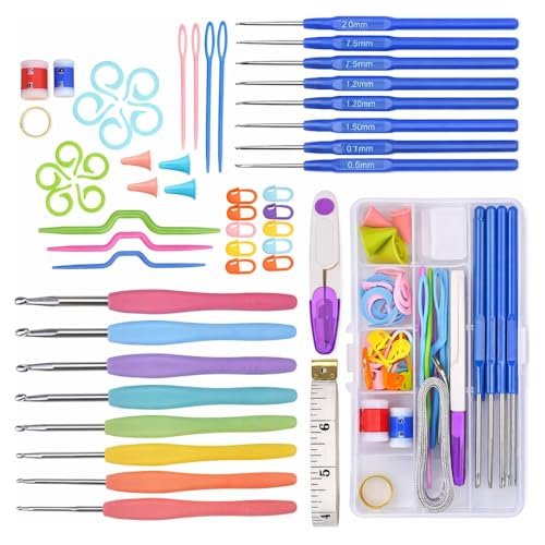 Yeswe Gadgets Crochet Kit 52pcs Set For Crafters O