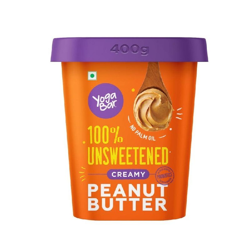 Yogabar 100 Pure Peanut Butter Creamy Yummy U
