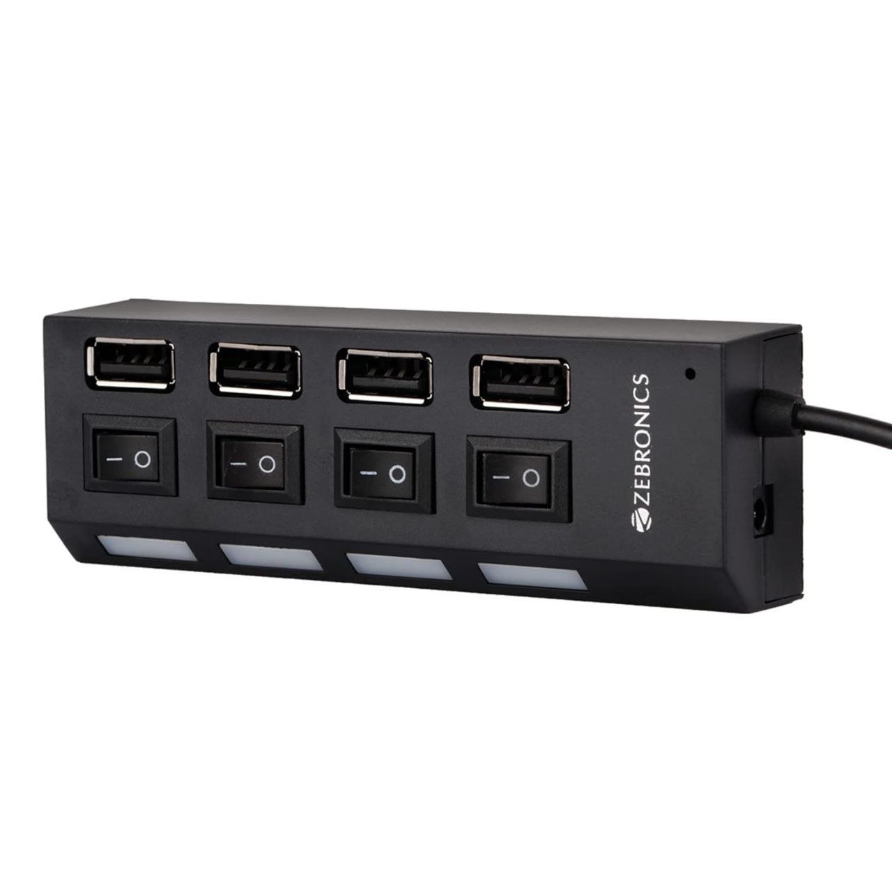 Zebronics 150hb 4 Port Usb Hub With Dedicated