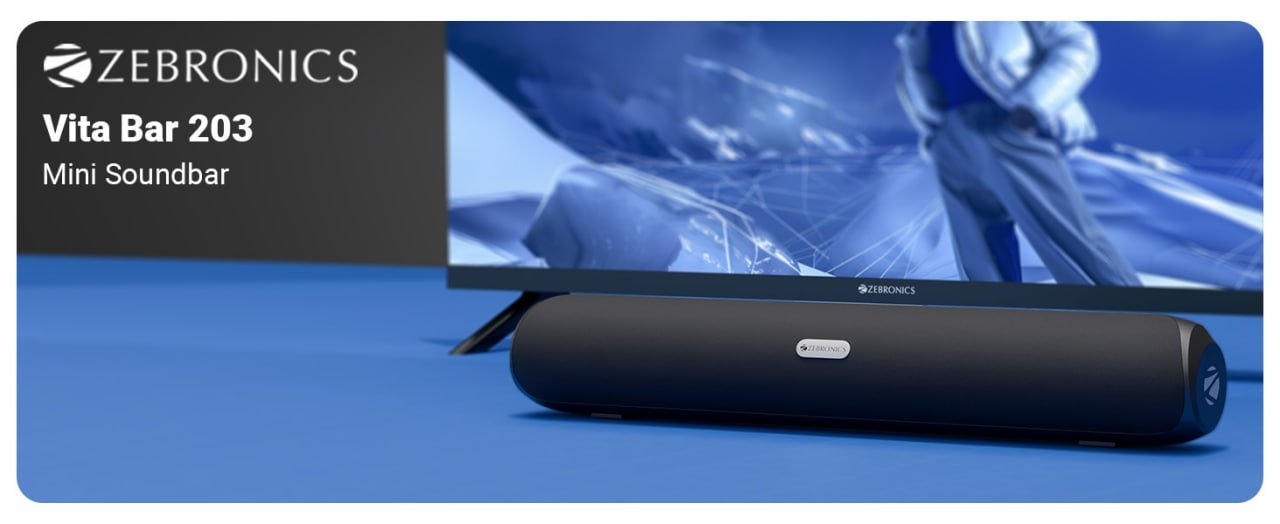 Zebronics 26w Bluetooth Soundbar 1209