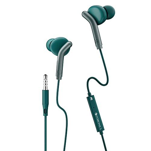 Zebronics Bro 3 5mm Wired Earphones In-line M