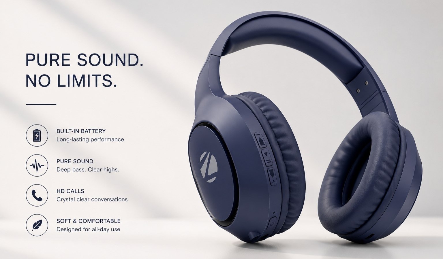 Zebronics Bt Headphone At 599