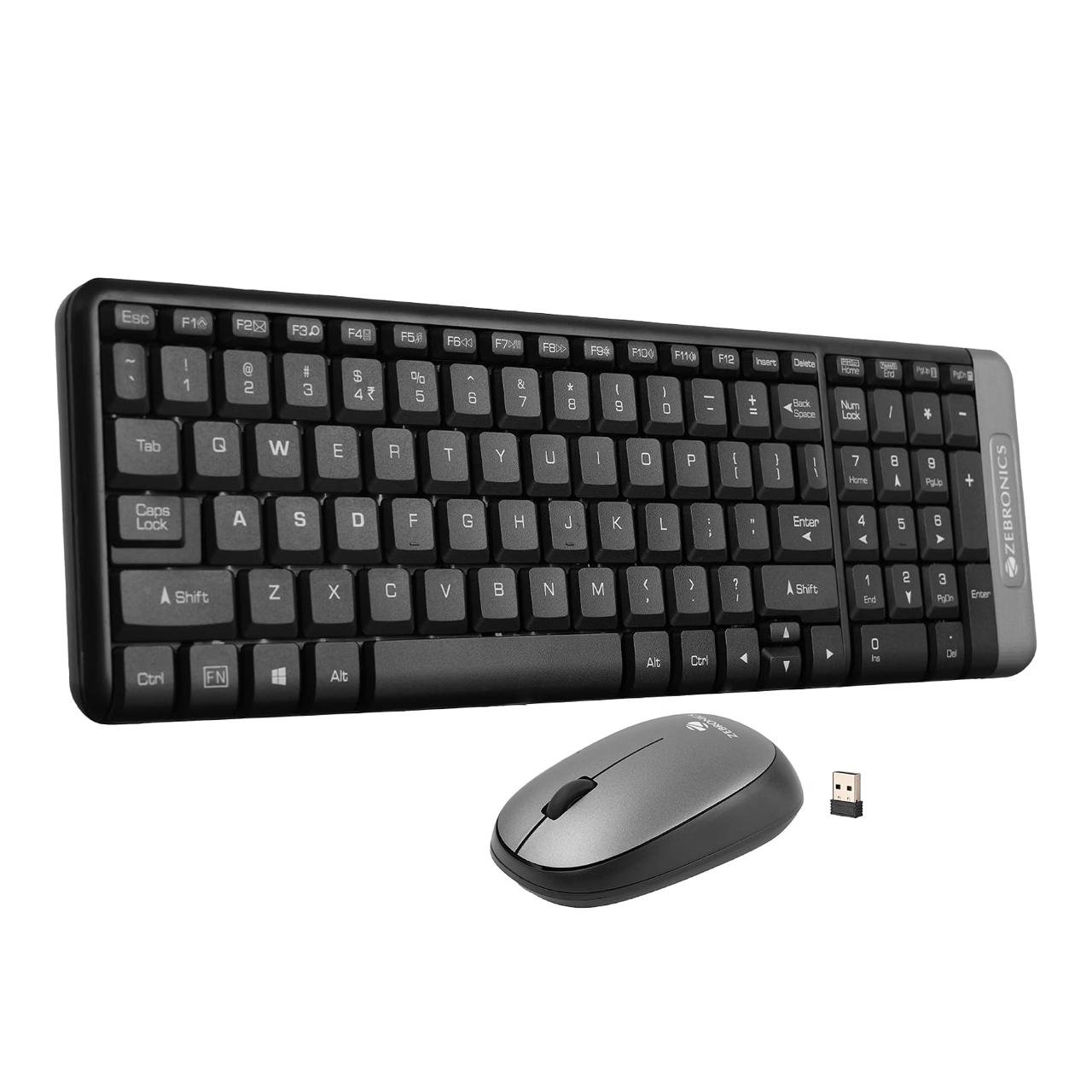 Zebronics Companion 104 2 4ghz Wireless Keybo