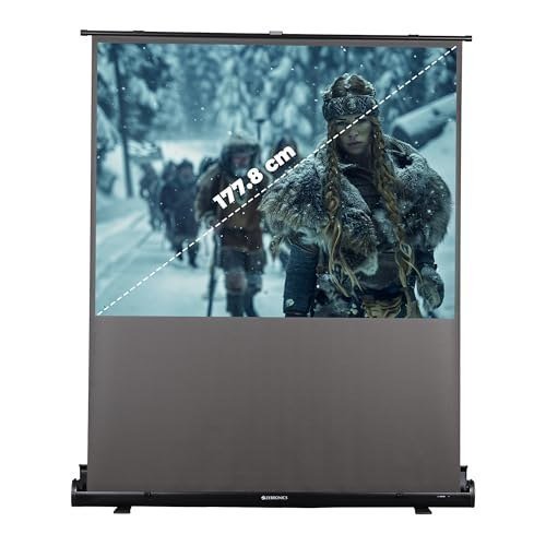 Zebronics Floor Rising Projector Screen 70-in