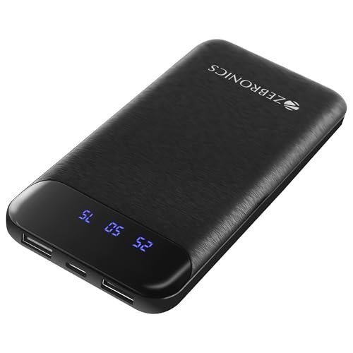 Zebronics Mb10000s4 Power Bank 10000 Mah 12w 