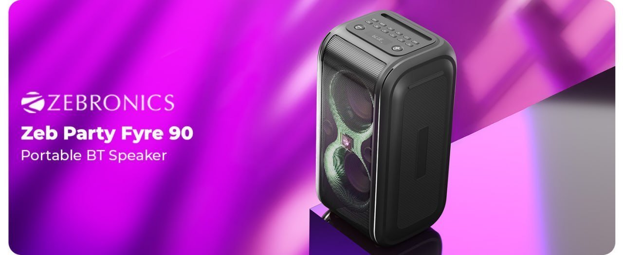 Zebronics Portable Bluetooth Speaker