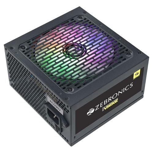 Zebronics Premium Power Supply Long Cables Silent 