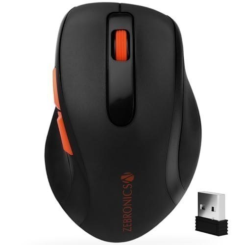Zebronics Wireless Mouse Dual Mode 2 4ghz Bluetooth Up To 1600 Dpi