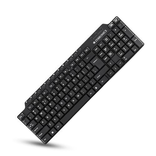 Zebronics Zeb-km2100 Multimedia Usb Keyboard Comes