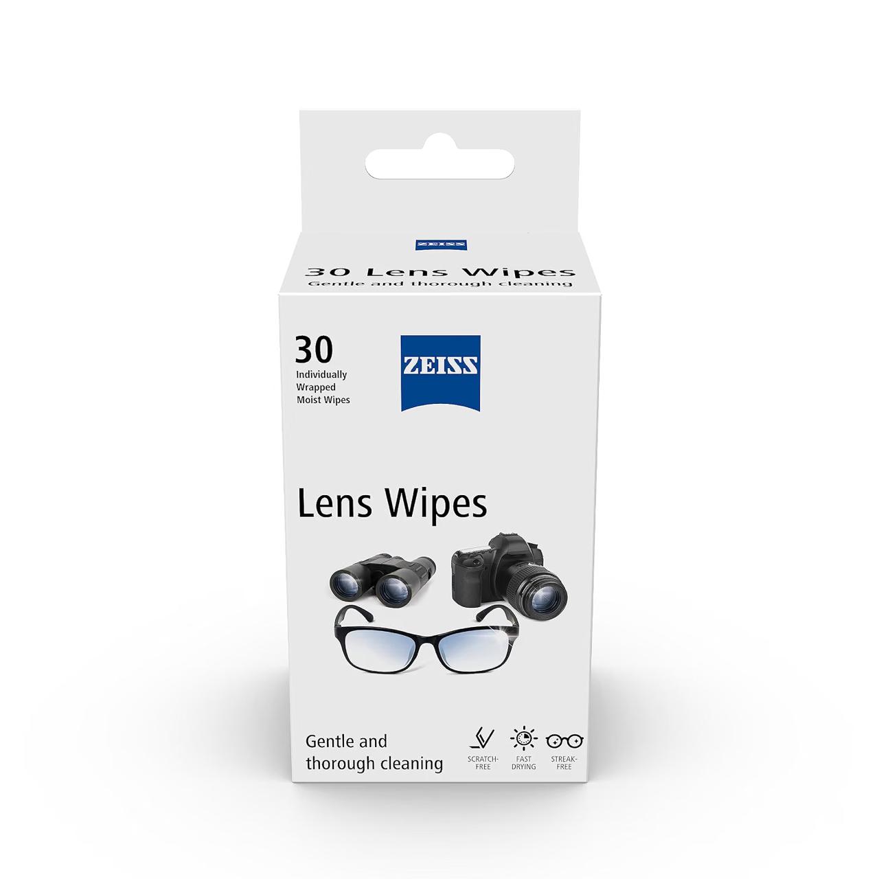 Zeiss Lens Wipes - Pre-moistened Lens Cleanin