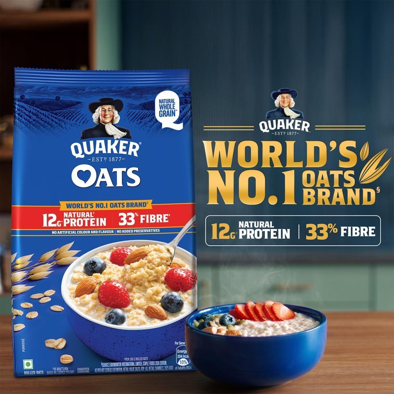 Quaker Oats 1 Kg 179