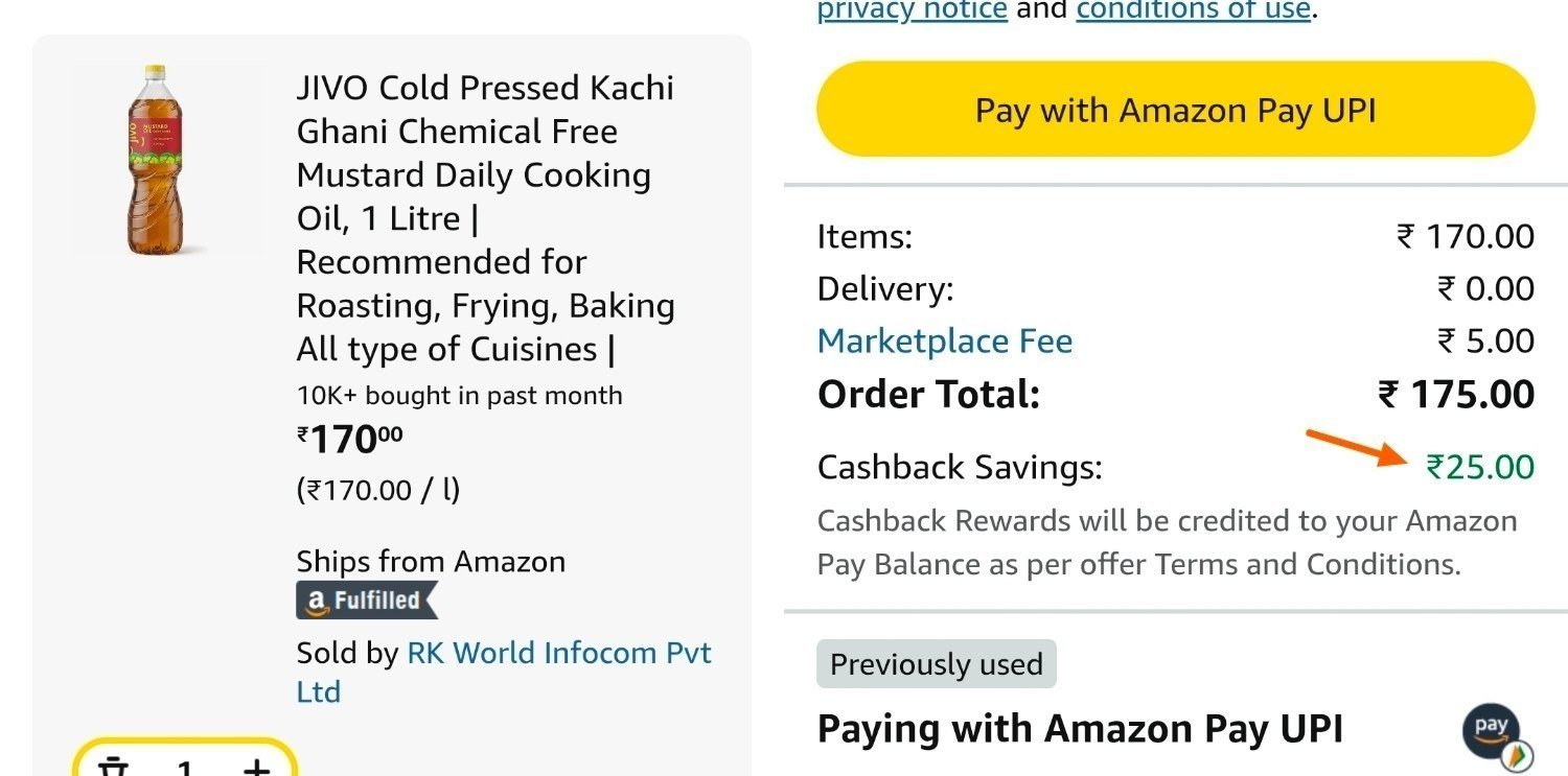 Loot Jivo Cold Pressed Kachi Ghani Mustard Oil 1l 