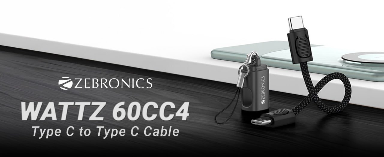 Zebronics Wattz Type-c To Type-c 169