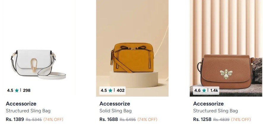 Myntra Lavie Styles At 80 Offmin 80 Lavie Capresem