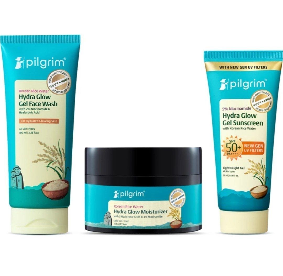 Pilgrim Korean Rice Water Facewash Hydra Glow Mois