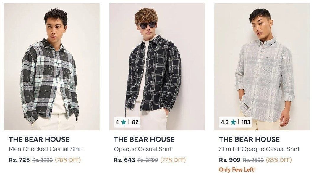 Grab 78 On The Bear House Clothing Shirts Tshirts 