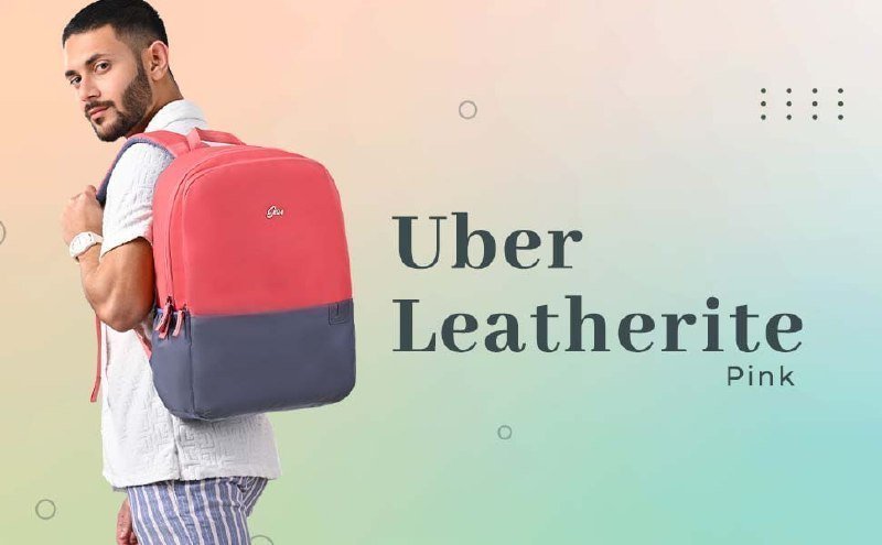 Gear Leatherite Laptop Backpack 849