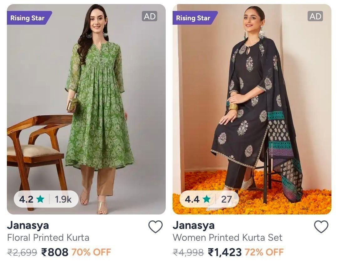 Myntra Janasya Min 70