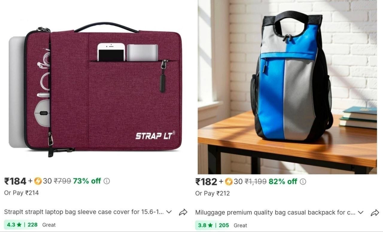 Laptop Sleeve School Bag At 214