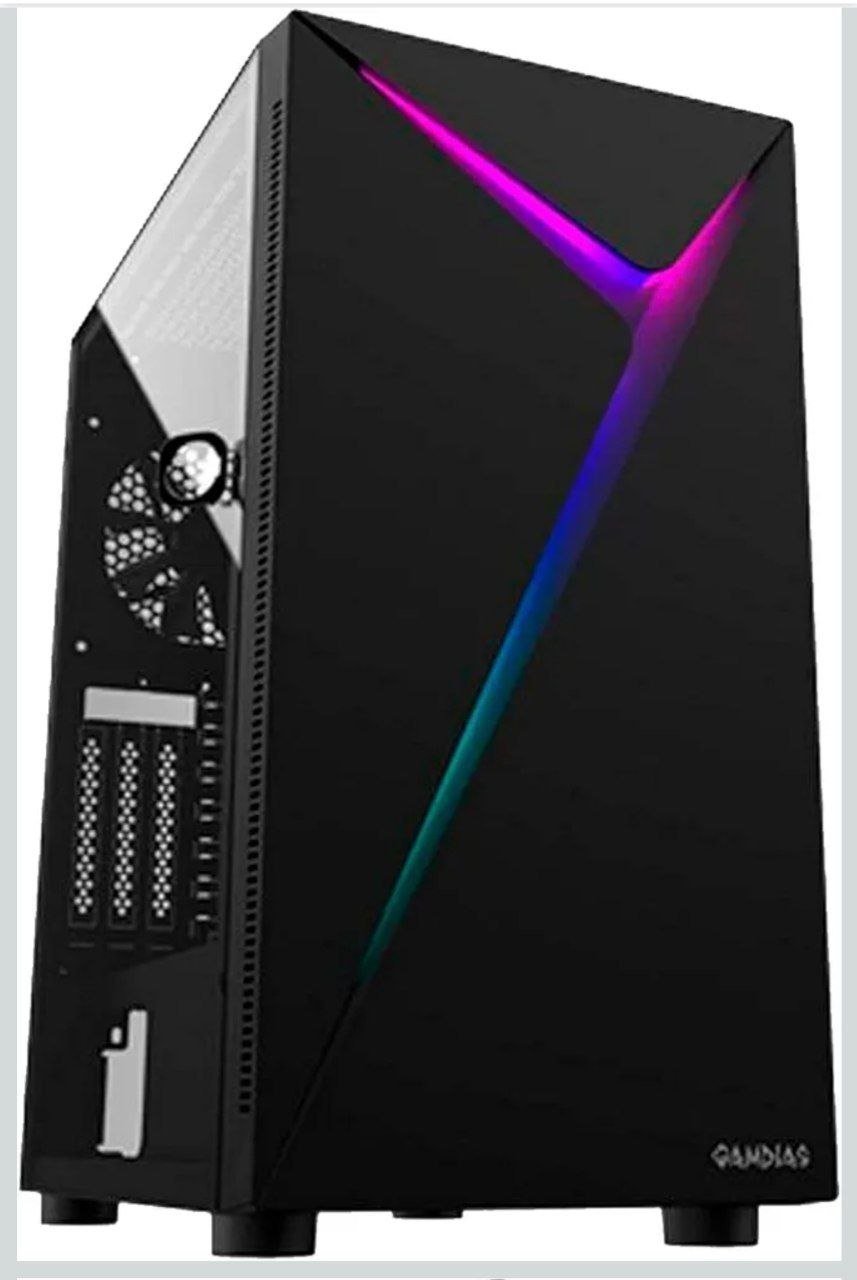 Gamdias Argus E4 Mid Tower Pc Cabinet With Rgb Lig