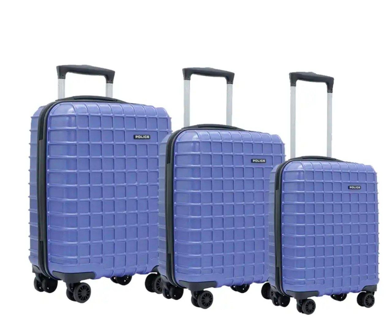 Loot Police Set Of 3 Suitcases At Save2travel