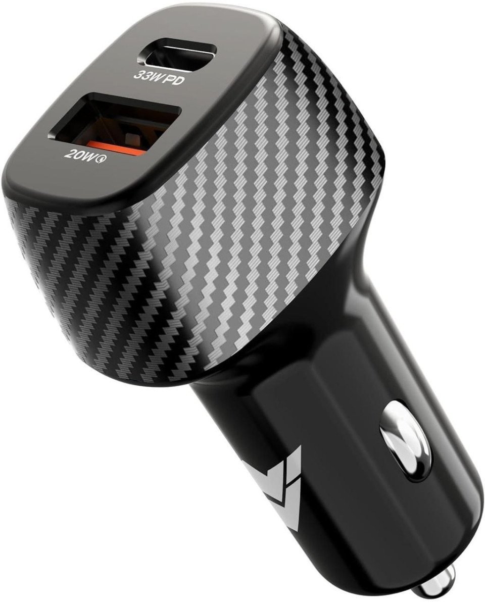 Dr Vaku Trosvolt 53w Car Charger Fast Charging Dual Port Type C