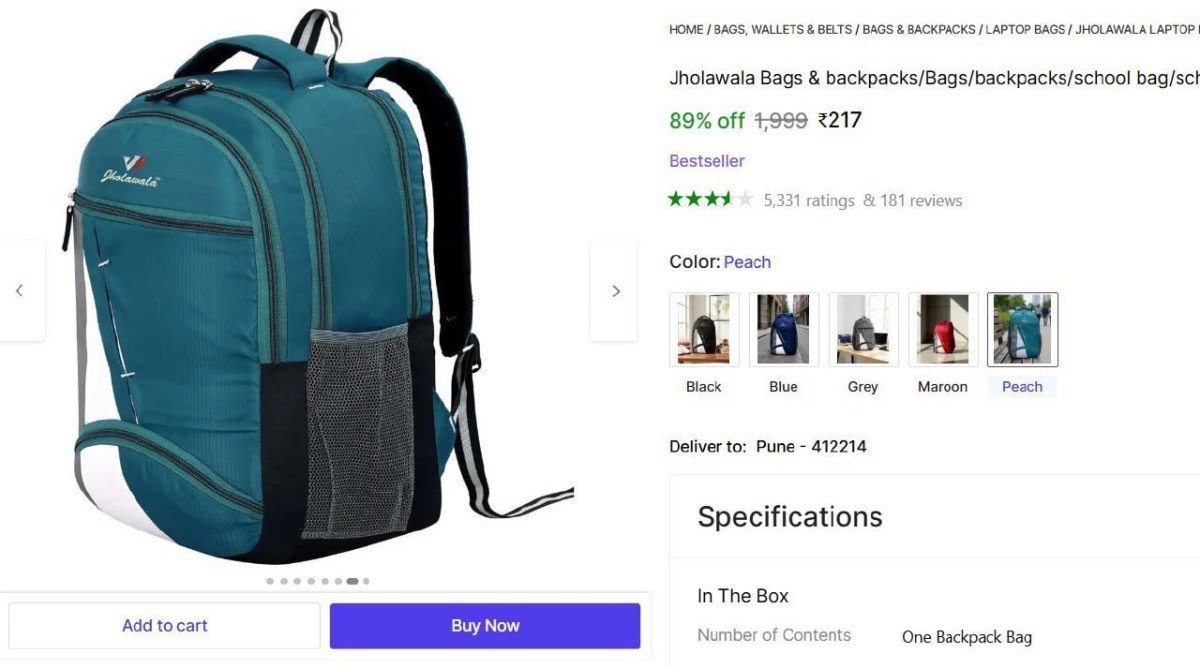 Waterproof Laptop Backpack 217