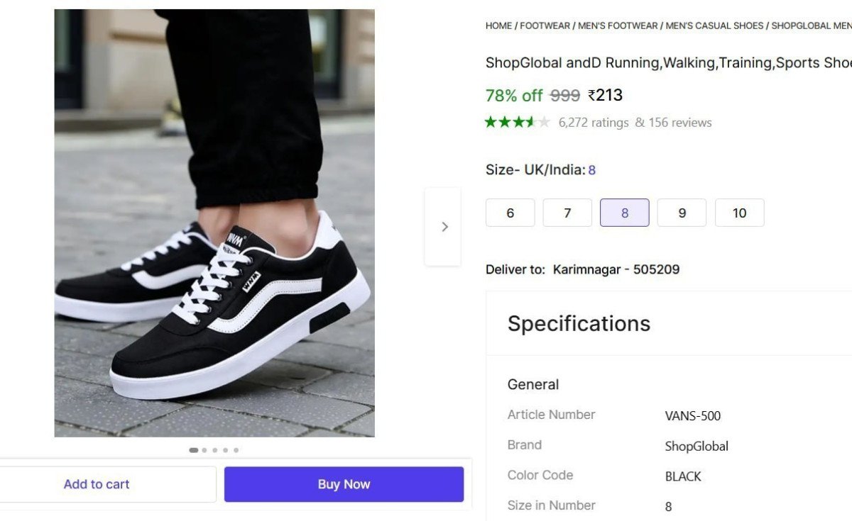 Stylish Sneakers For Men 213